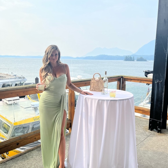 Katie May Chaka gown in sage - Picture 5 of 6